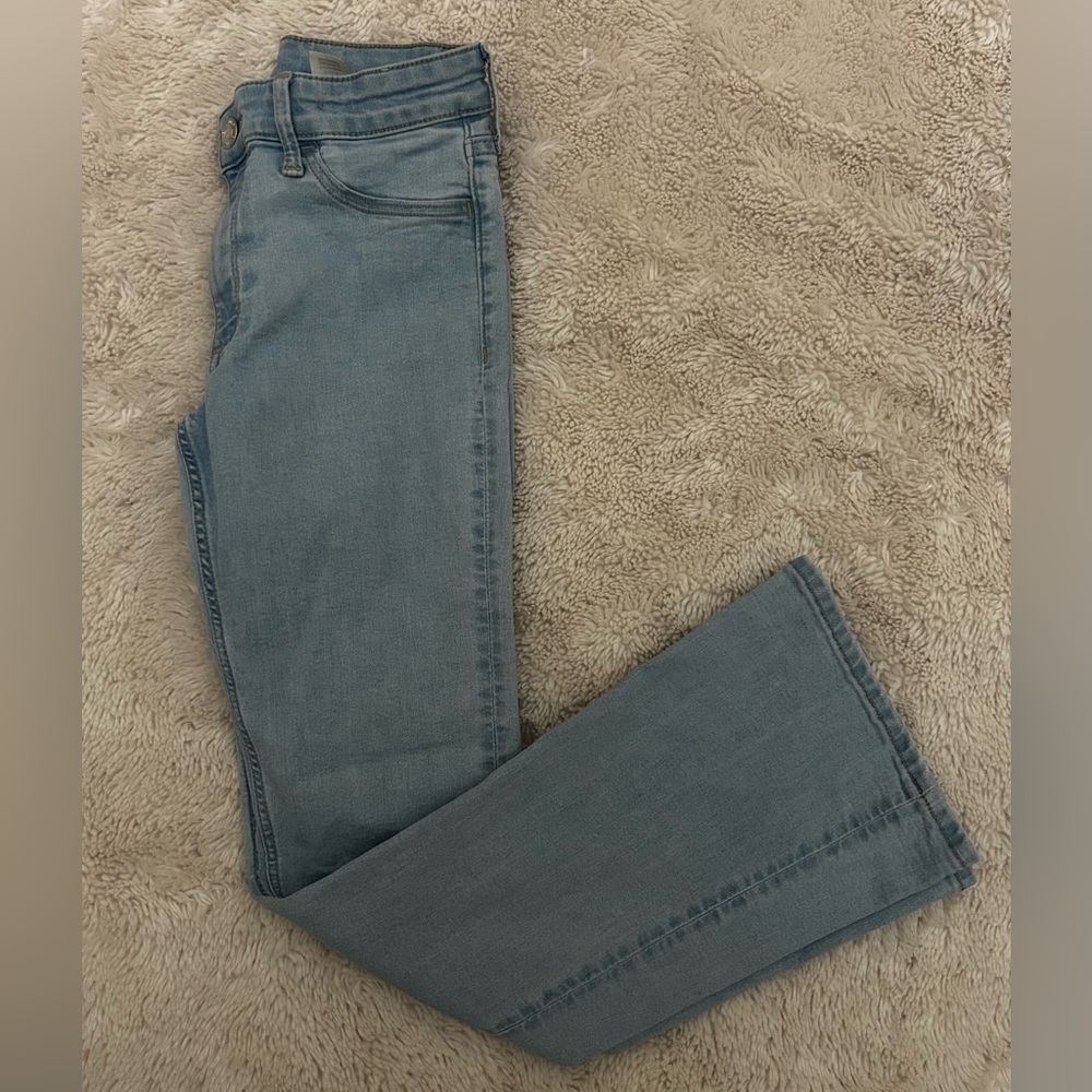 H&M Girls Size 12 Adjustable Flair Jeans